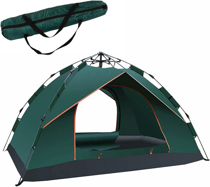 Trintion Camping Zelt 2-3 Mann Pop Up Zelte 4 Jahreszeiten Wasserdicht & Winddicht Grün, Grün
