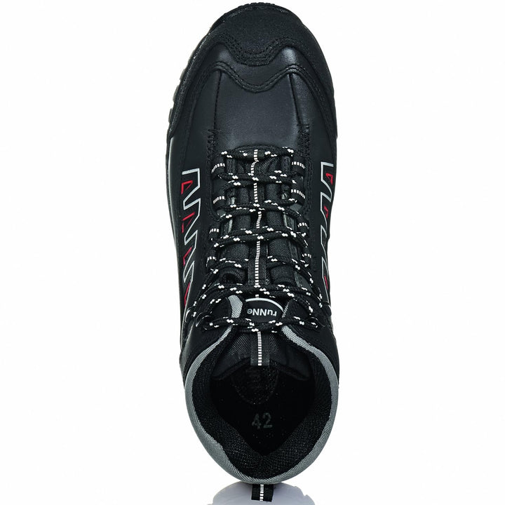 ruNNex Sicherheitshochschuhe LightStar leichte Schnürstiefel Grösse 42, schwarz, 5321 42 EU, 42 EU