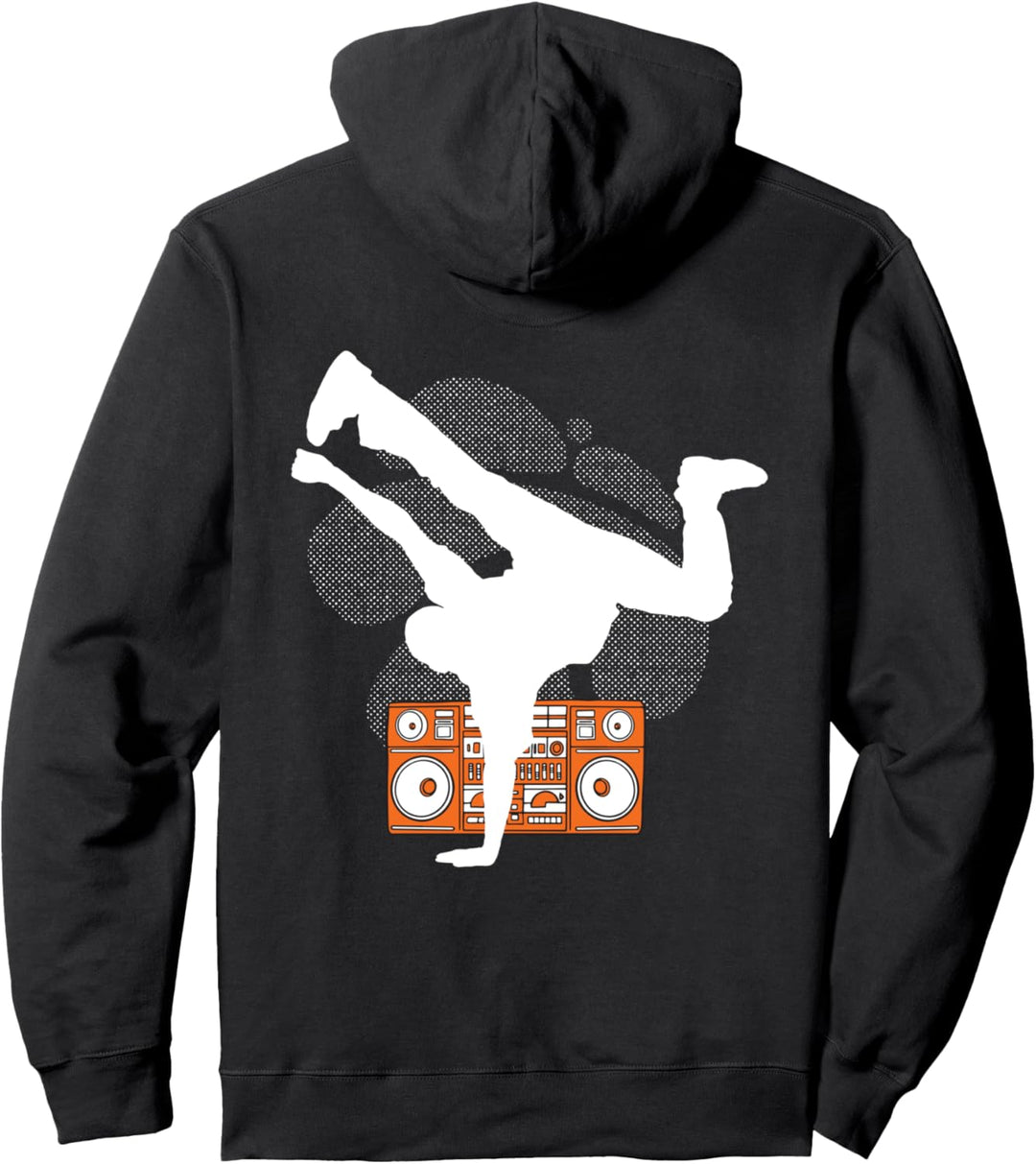 Breakdance-Handstand Pullover Hoodie
