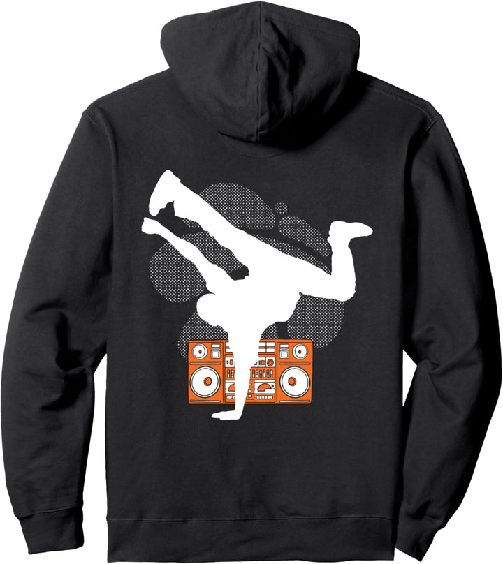 Breakdance-Handstand Pullover Hoodie