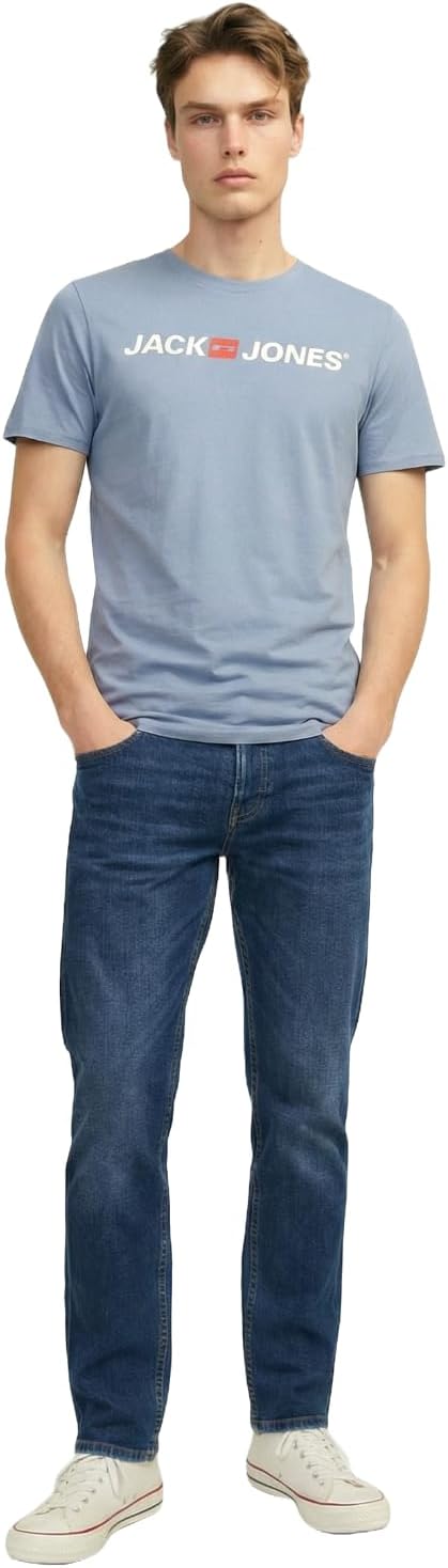 JACK & JONES Herren 3er-Set T-Shirts aus Baumwolle S Slim-fit Mix-60, S Slim-fit Mix-60
