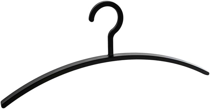 Home Deluxe - Kleiderbügel Rack - Schwarz, 47 x 2 x 18 cm I Kleiderbügel-Set Garderobenhaken Kleider