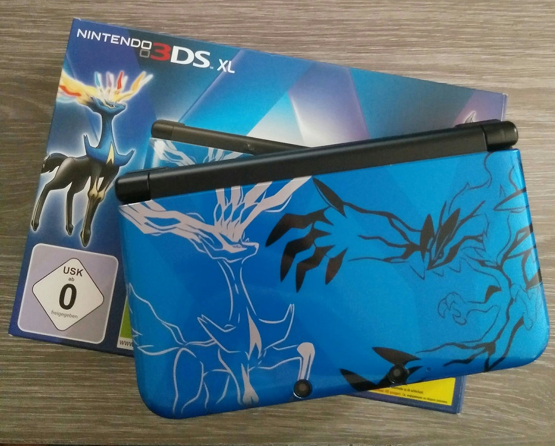 Nintendo 3DS XL - Konsole Pokemon Xerneas-Yveltal Blue