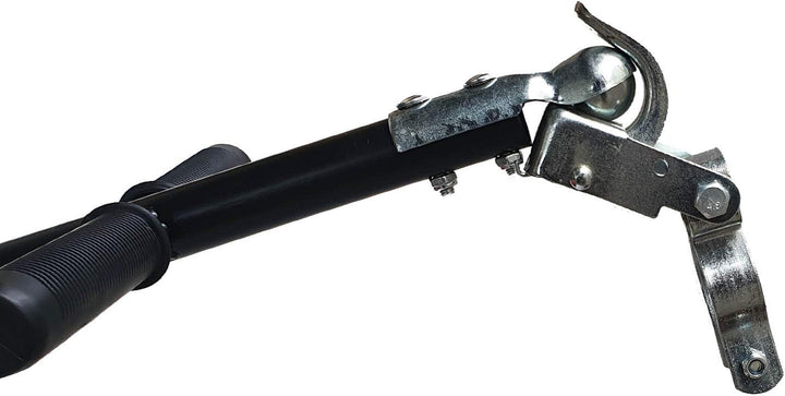 DMS® Fahrradanhänger, Lastenanhänger, Handwagen, mit Hochdeichsel, Transportbox mit 70 Liter Volumen