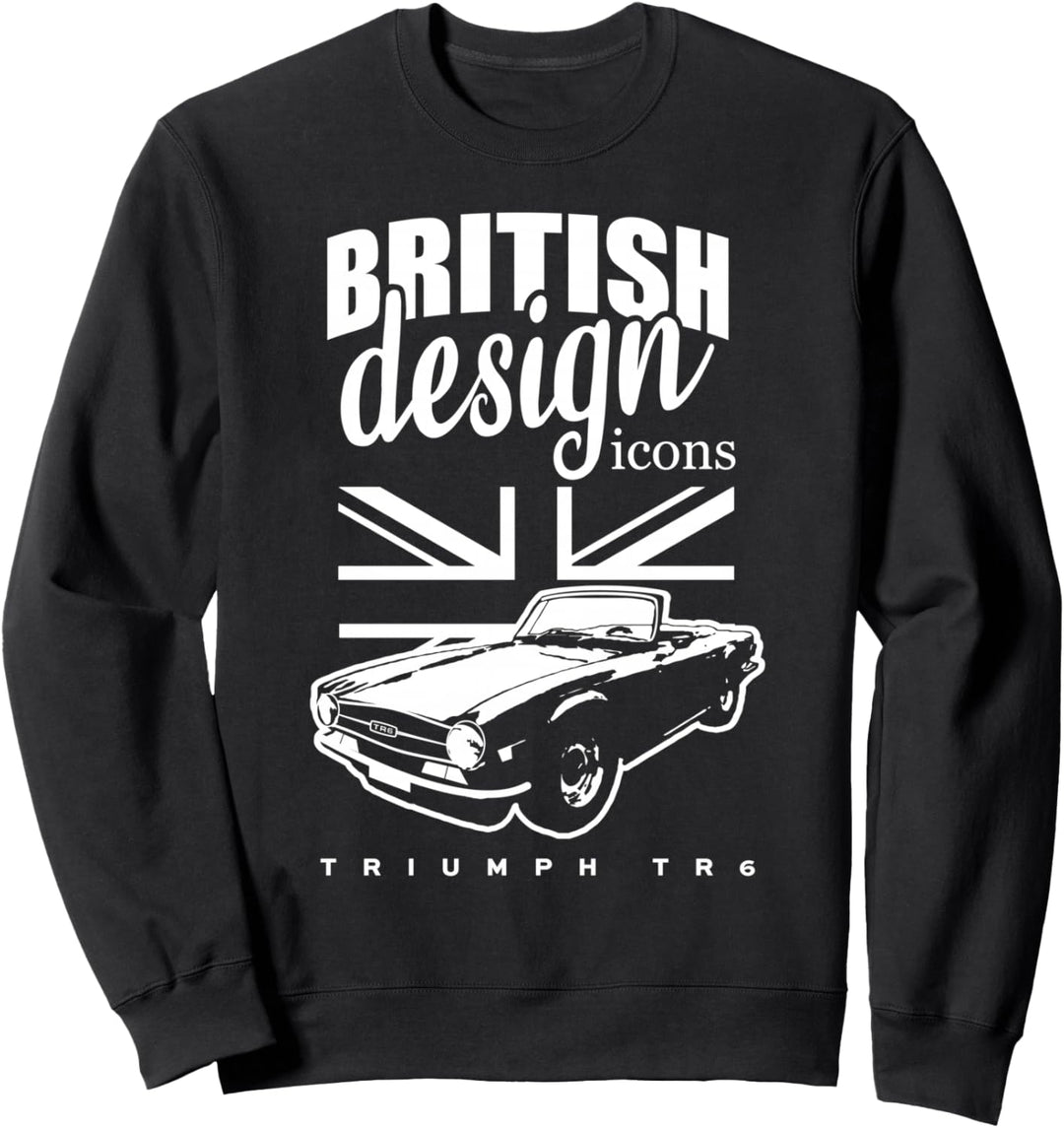 Britischer klassischer Superwagen Triumph TR6 Sweatshirt