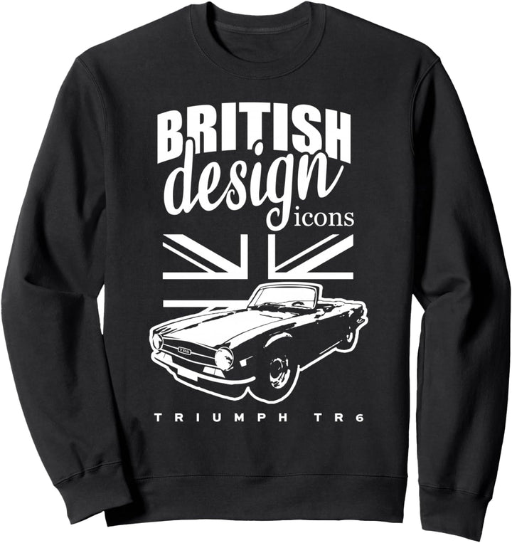Britischer klassischer Superwagen Triumph TR6 Sweatshirt