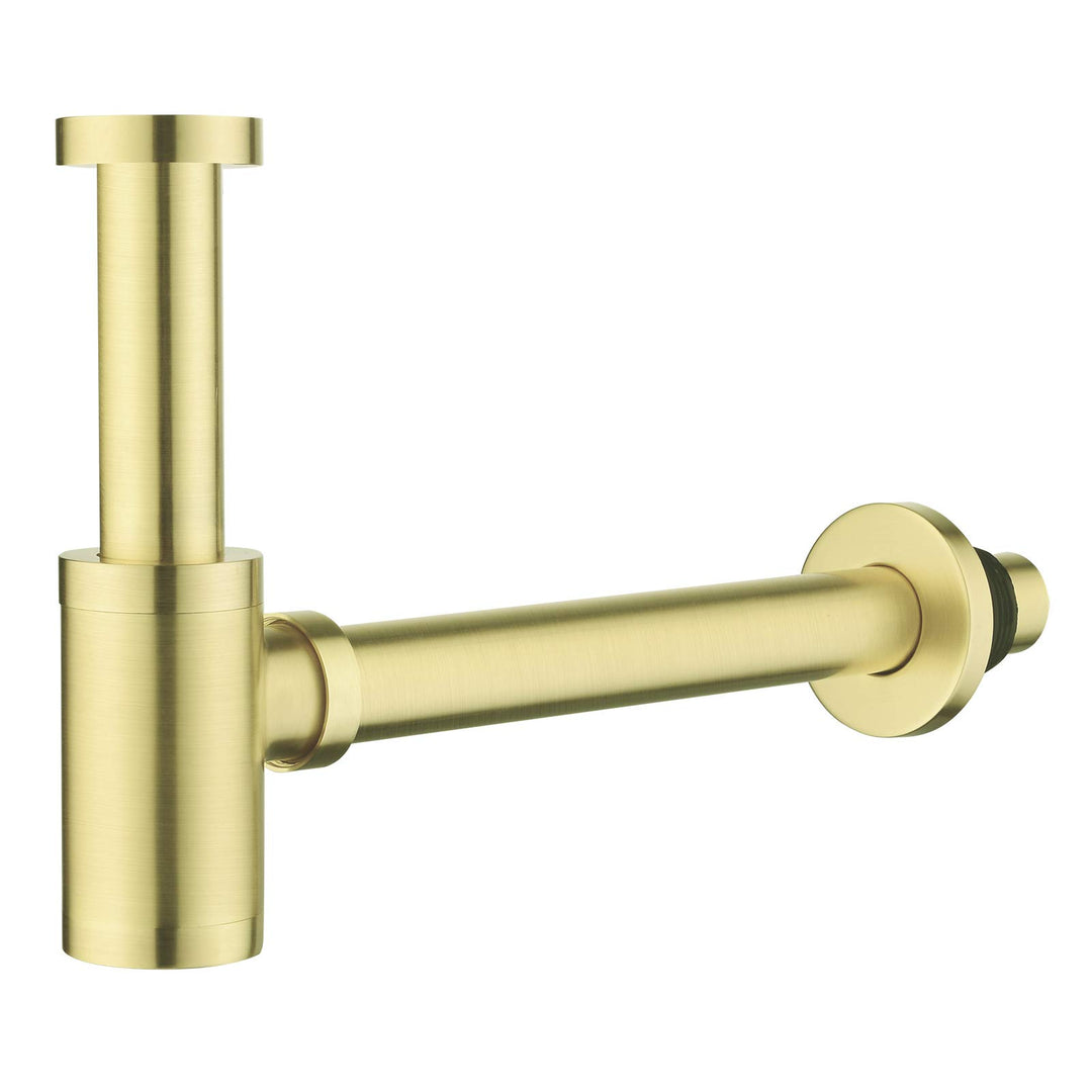Keymark Design Siphon, Universal Designsiphon für Waschbecken & Waschtisch, Bad Abflussgarnitur pass