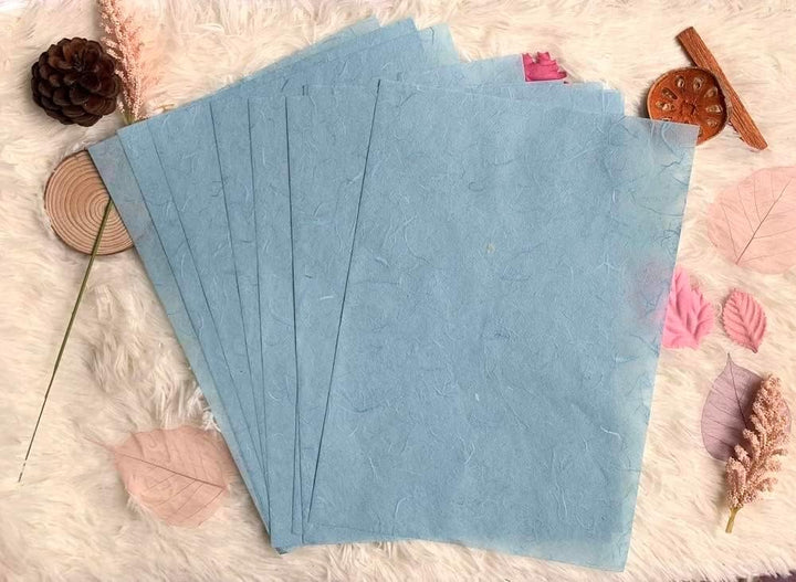 50 Blatt A4 Naturfaser, Maulbeerbaum, Maulbeerbaum, Maulbeerpapier, Kunst, Washi-Papier, Design, Han