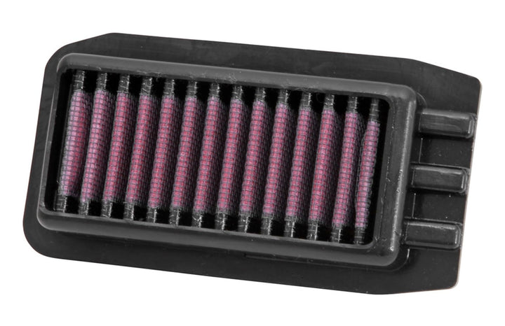 K&amp;N YA-2509 Motorrad Luftfilter, Rot