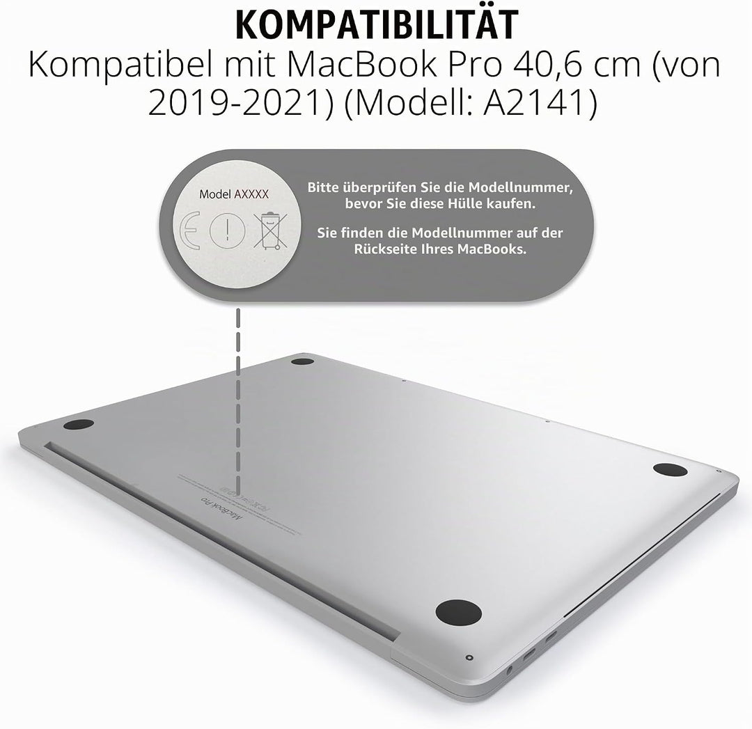MyGadget Folie [ Matt ] kompatibel mit Apple MacBook Pro 16 Zoll [ ab 2019 bis 2020 ] Display Schutz