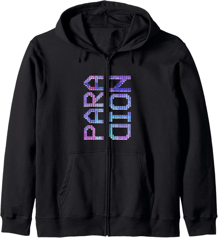 Paranoid Spruch Vaporwave Aesthetic Kapuzenjacke
