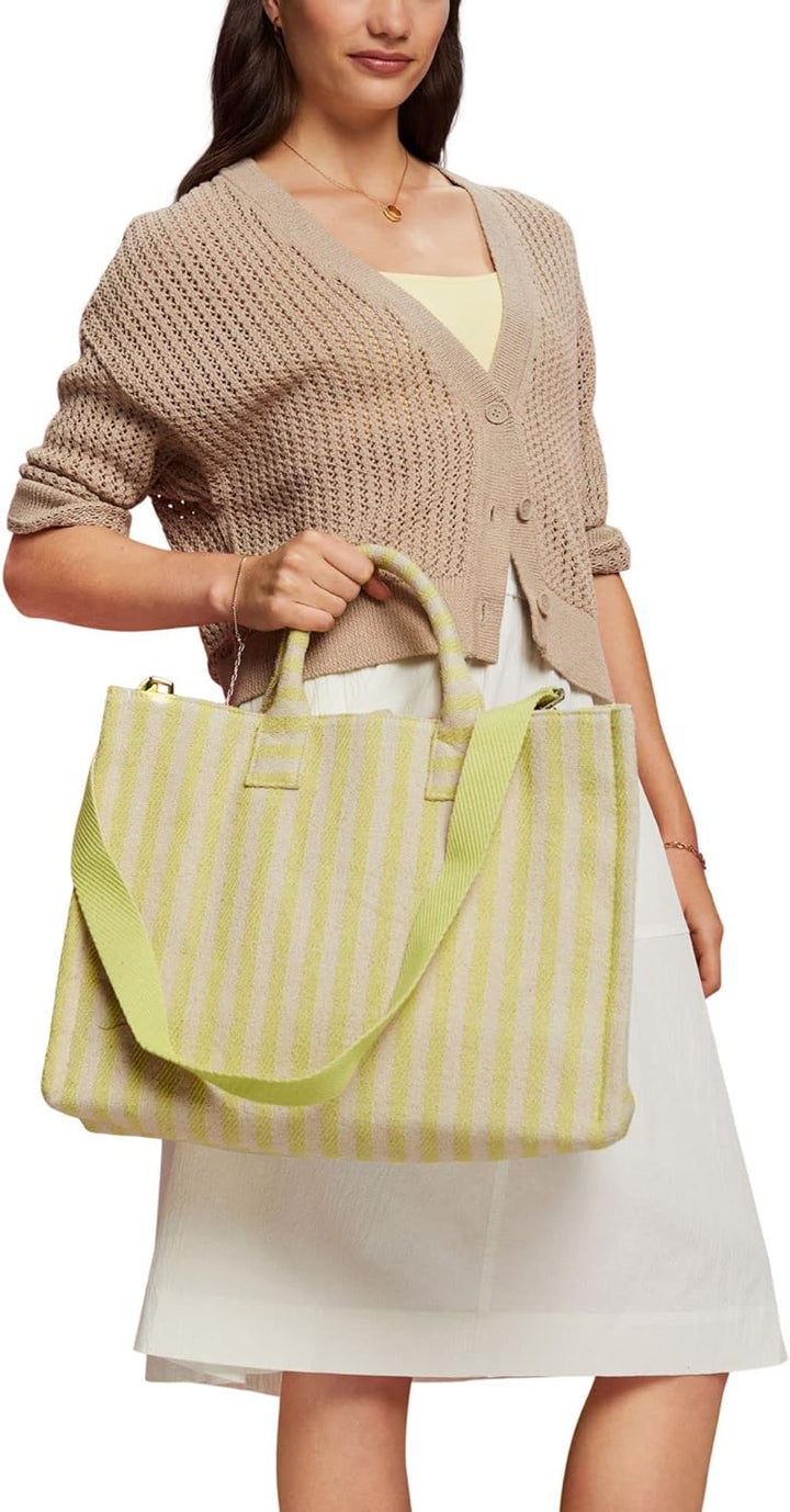 ESPRIT Damen 053ea1o311 Tasche Gelb, Gelb
