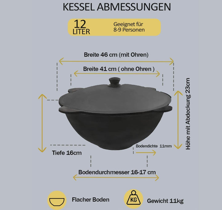 Kazan-Ofen, Utschak, Utschak mit Kasan, Utschak Kasan Ofen, Kazan 16l, учаг, казан, kazan 16l set ko