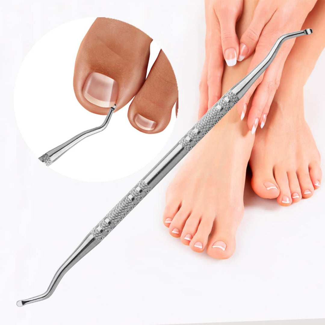3 PCS Eingewachsene Zehennägel Set Professionelle Nagelpflege Eingewachsene Fussnägel Datei & Lifter