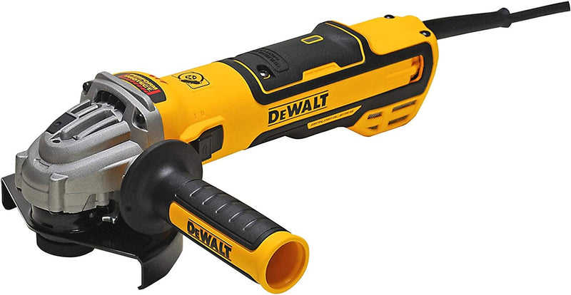 Dewalt Winkelschleifer (1.700 Watt, 125 mm Scheiben-Ø, bürstenlos, wartungsarm, Sanftanlauf, inkl. S