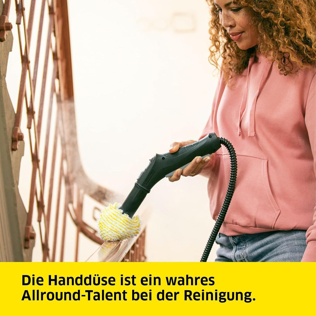 Kärcher Dampfreiniger SC 2 Deluxe, Flächenleistung: ca. 75m², Tank: 1 l, Dampfdruck: max. 3,2 bar, A