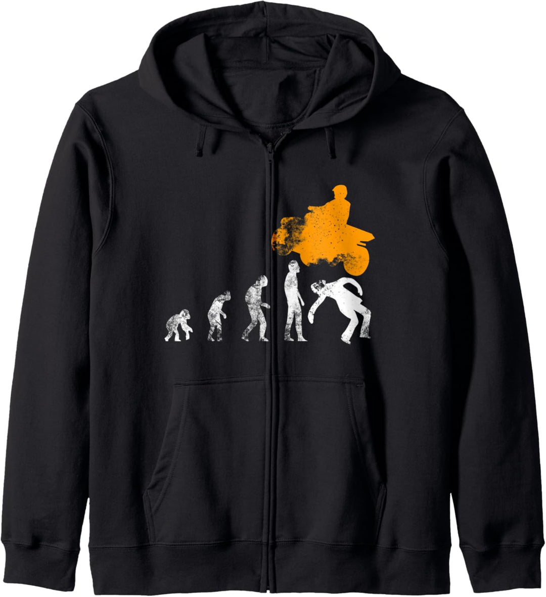 Stand Up Evolution Vierrad Motocross Quadcross Quadbike Kapuzenjacke