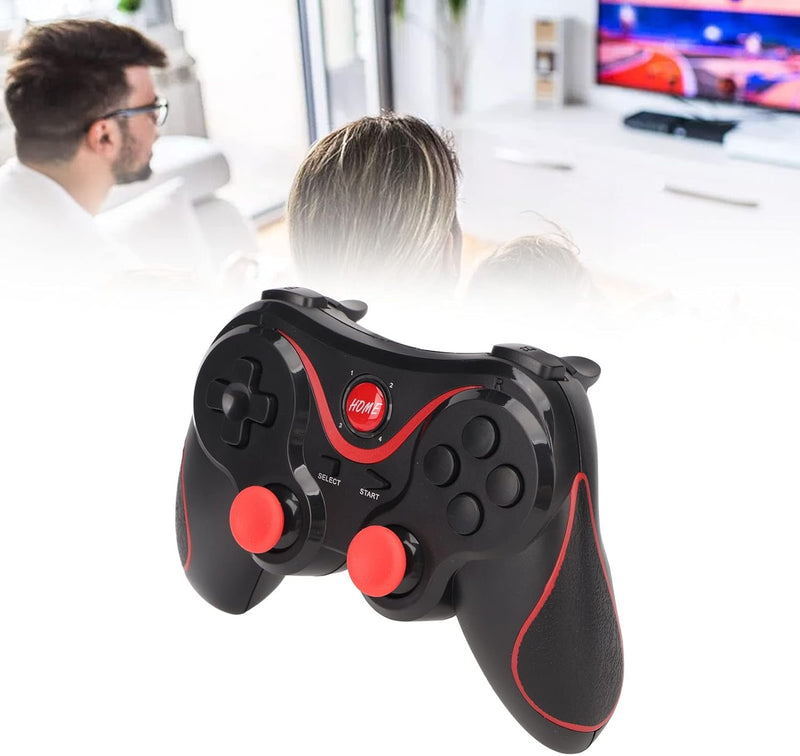 Wireless Gaming Controller, X3 Computer Game Controller Wiederaufladbares Gamepad Fit für Android fü