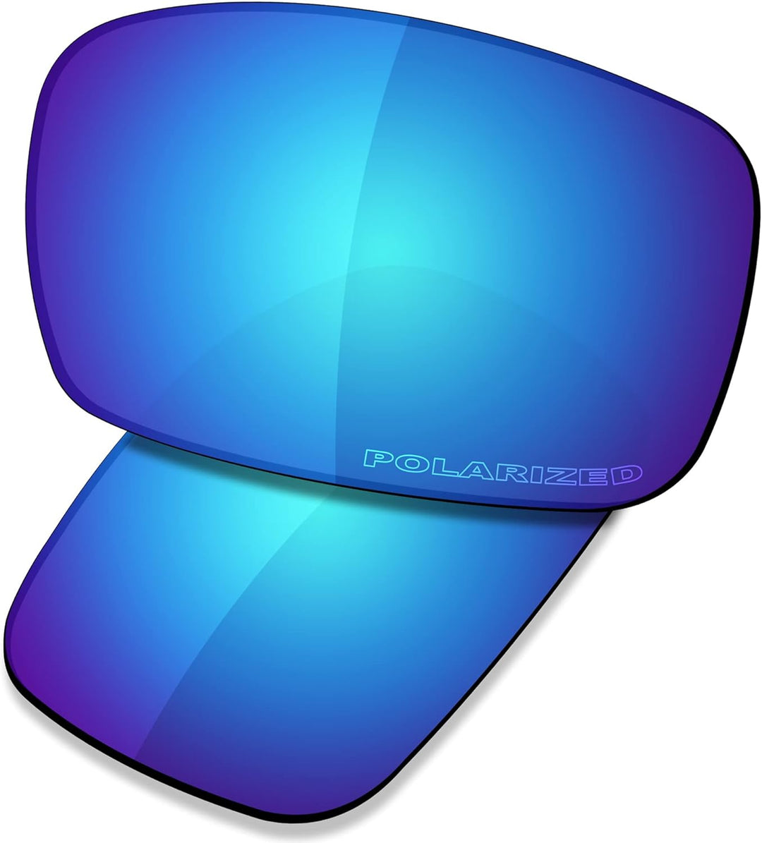 Saucer Premium Ersatzgläser für Oakley Crankshaft OO9239 Sonnenbrillen High Definition - Glacier Blu