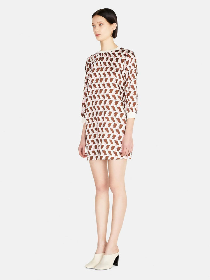 SISLEY Damen Dress 34 Multicolor 62q, 34 Multicolor 62q