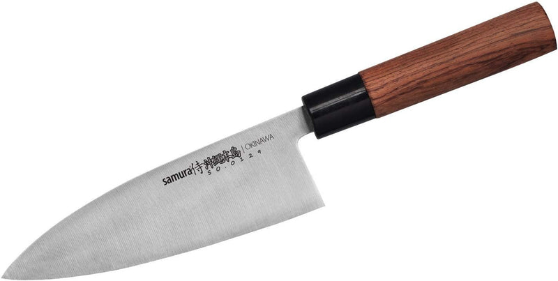 SAMURA Okinawa Professionelles Japanisches Küchenmesser Deba 170mm/6.7"
