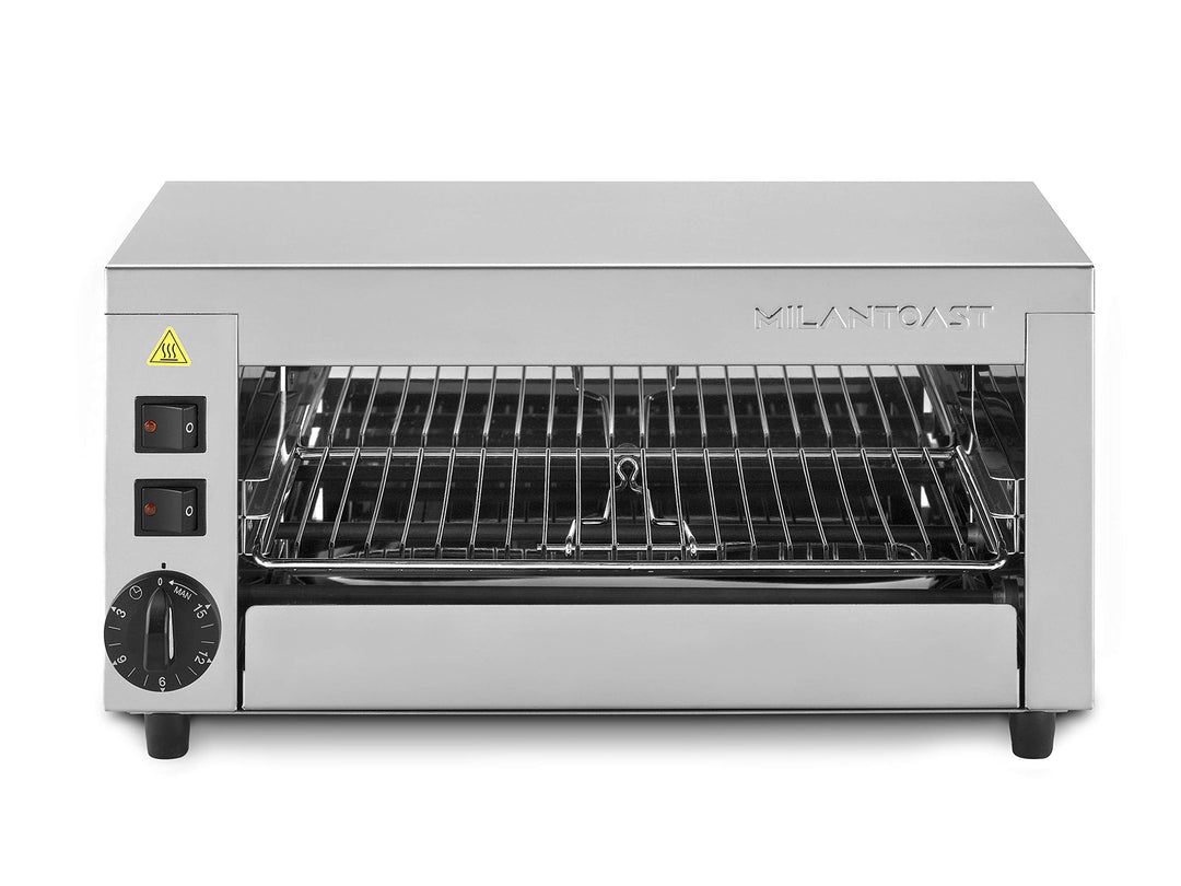 Salamander-Ofen ohne Zange, 1,9 W, Edelstahl
