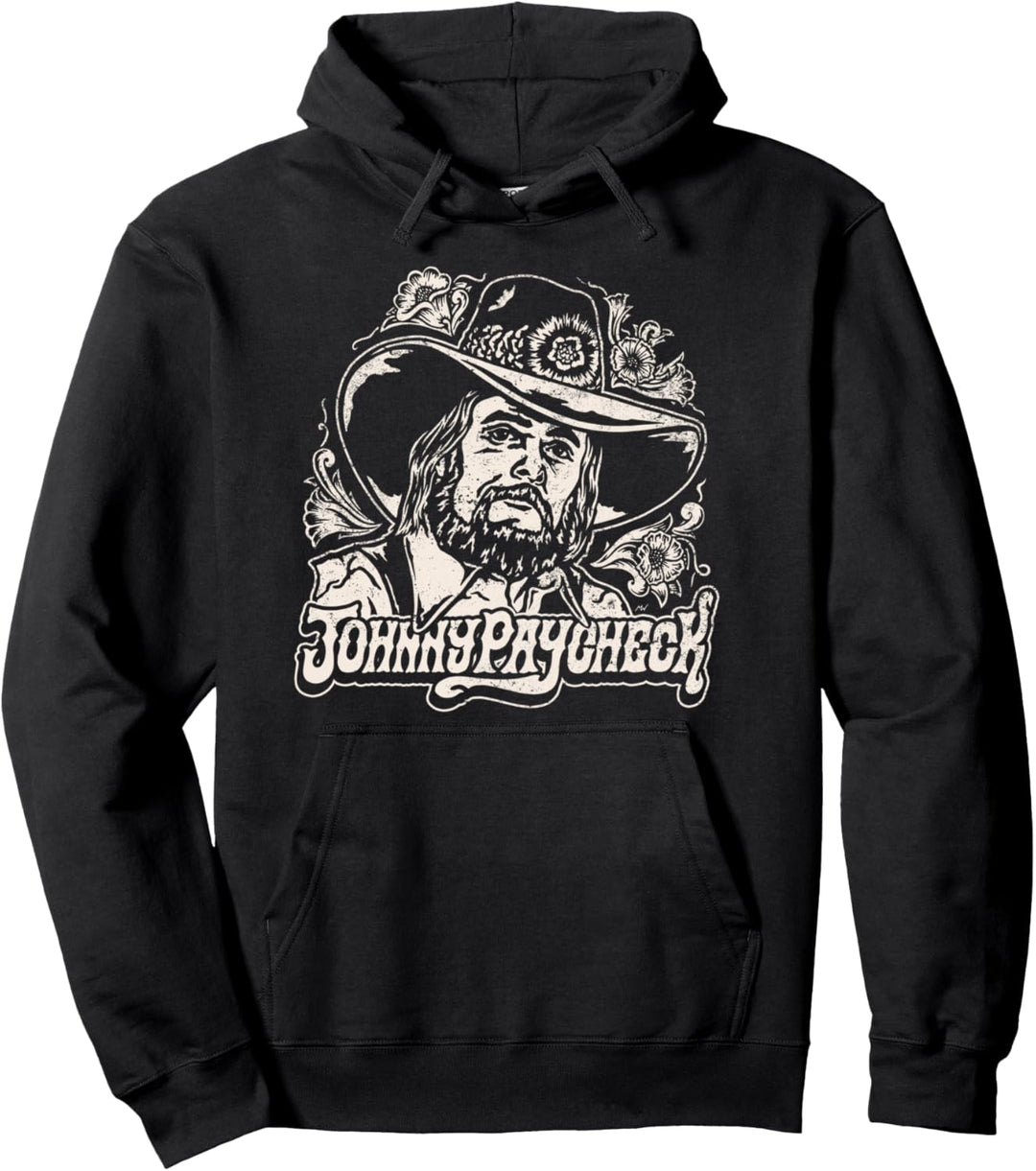 Johnny Paycheck - Portrait - Official Merchandise Pullover Hoodie
