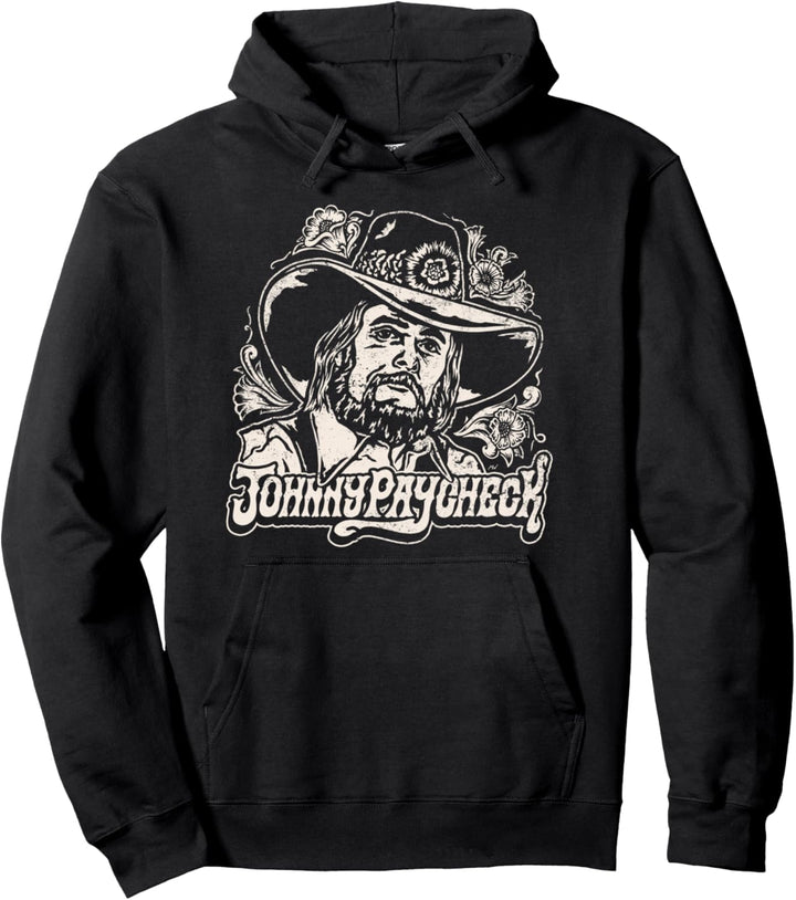 Johnny Paycheck - Portrait - Official Merchandise Pullover Hoodie