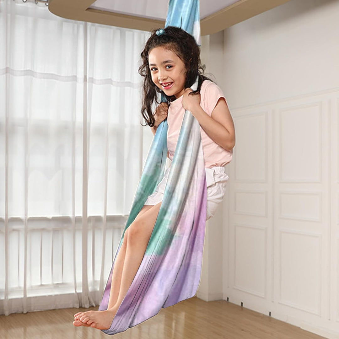 Tücher Für Gymnastik Und Akrobatik,Weicher Aerial Yoga Schaukel | Hängematten Fitness Dehnübungen Tr