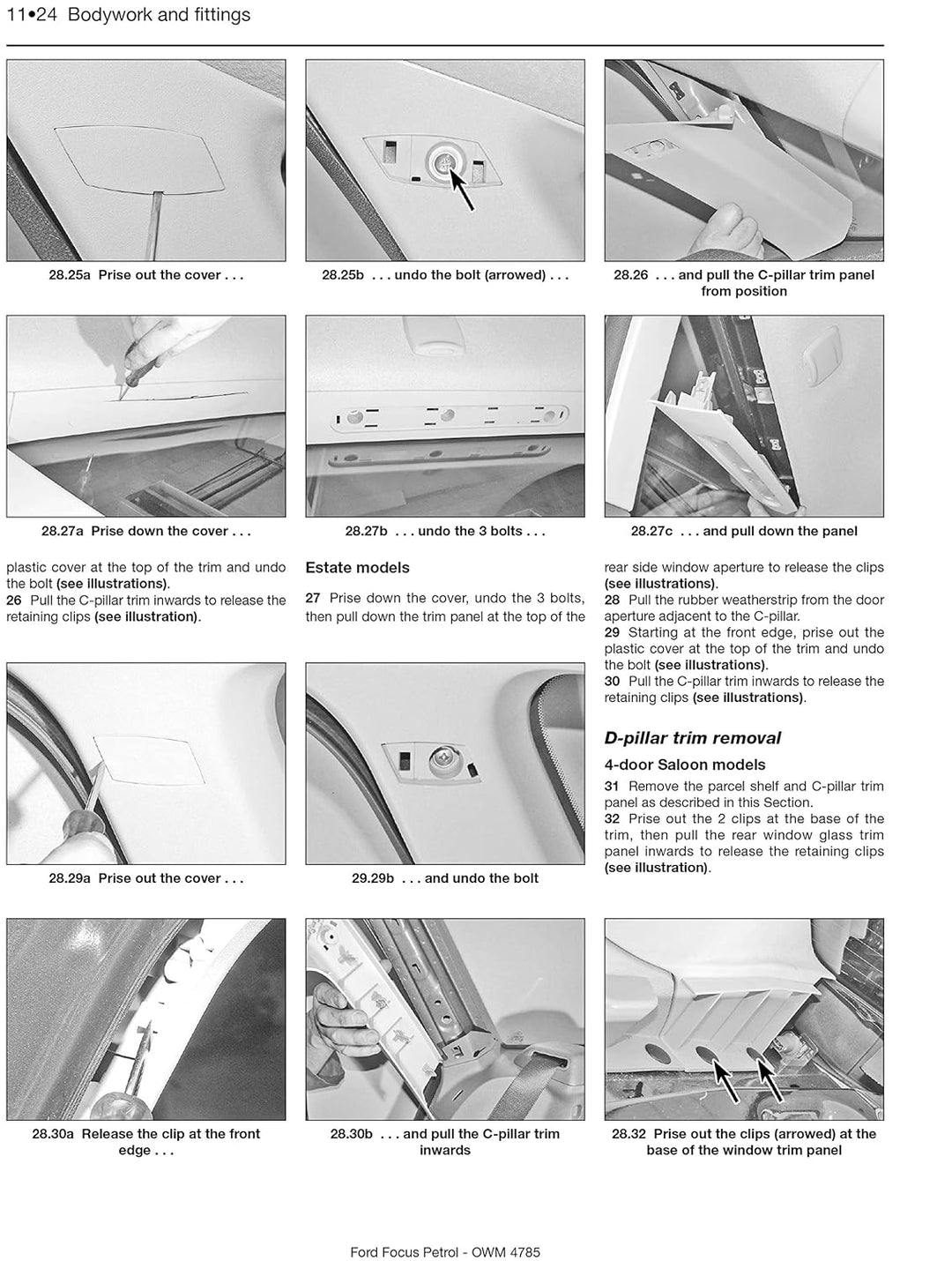 Ford Focus Petrol 05-11, Taschenbuch