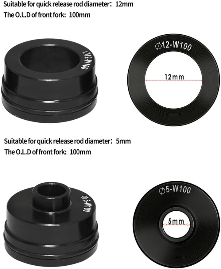 Irfora Fahrradgabelhalterung, Fahrradträger mit Schnellspanner, Steckachsenhalterungen, Vorderradgab