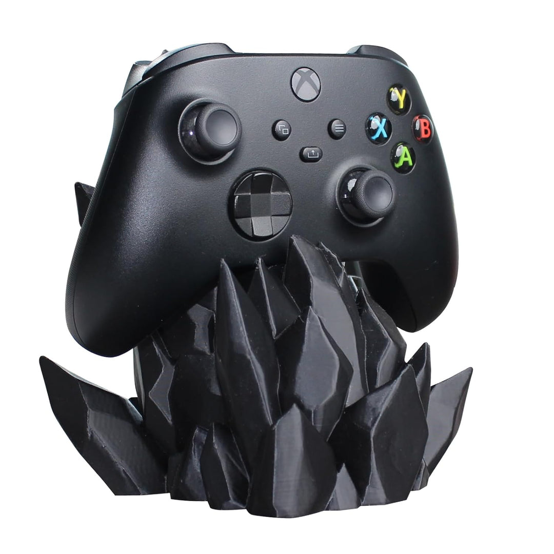 3D-Druck Handgrip-Ständer mit Kristall-Design, E-Sport-Raumdekor, für PS5, Xbox und andere Konsole,K