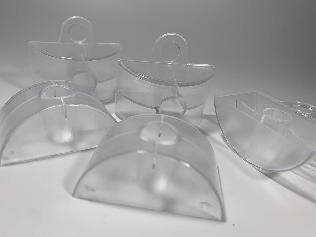 Set aus je 100 Stück Kalotten & Abstandhalter & Spengler-Schrauben TX20 EPDM-Dichtscheiben 4,5x55mm