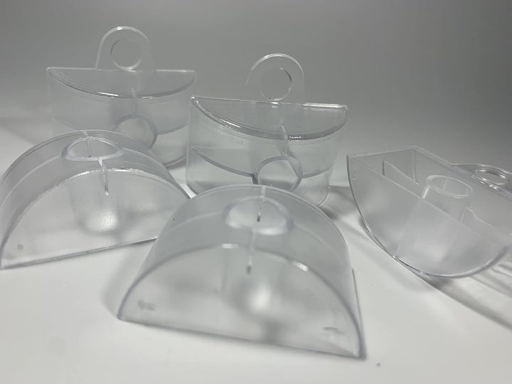 Set aus je 100 Stück Kalotten & Abstandhalter & Spengler-Schrauben TX20 EPDM-Dichtscheiben 4,5x55mm