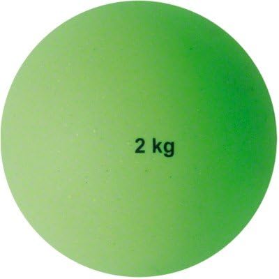 Sport-Thieme Stosskugel Kunststoff | Indoor & Outdoor | 2kg - 7,26kg | Hallenstosskugel | Griffiges