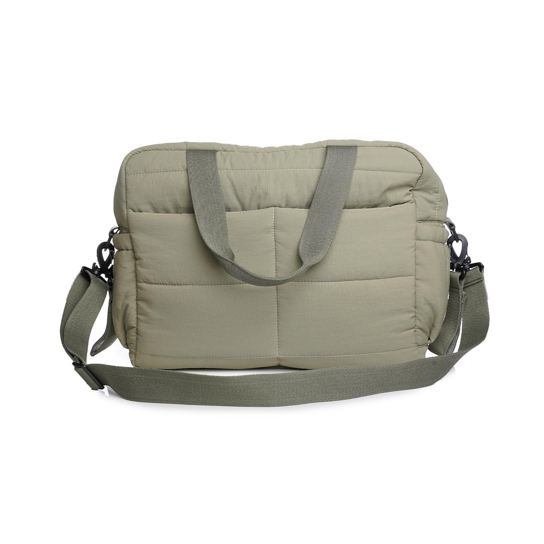 Thermobaby - Wickeltasche, gesteppt, Plumea – Tasche für Mutter und Baby – Tasche mit Wickelunterlag