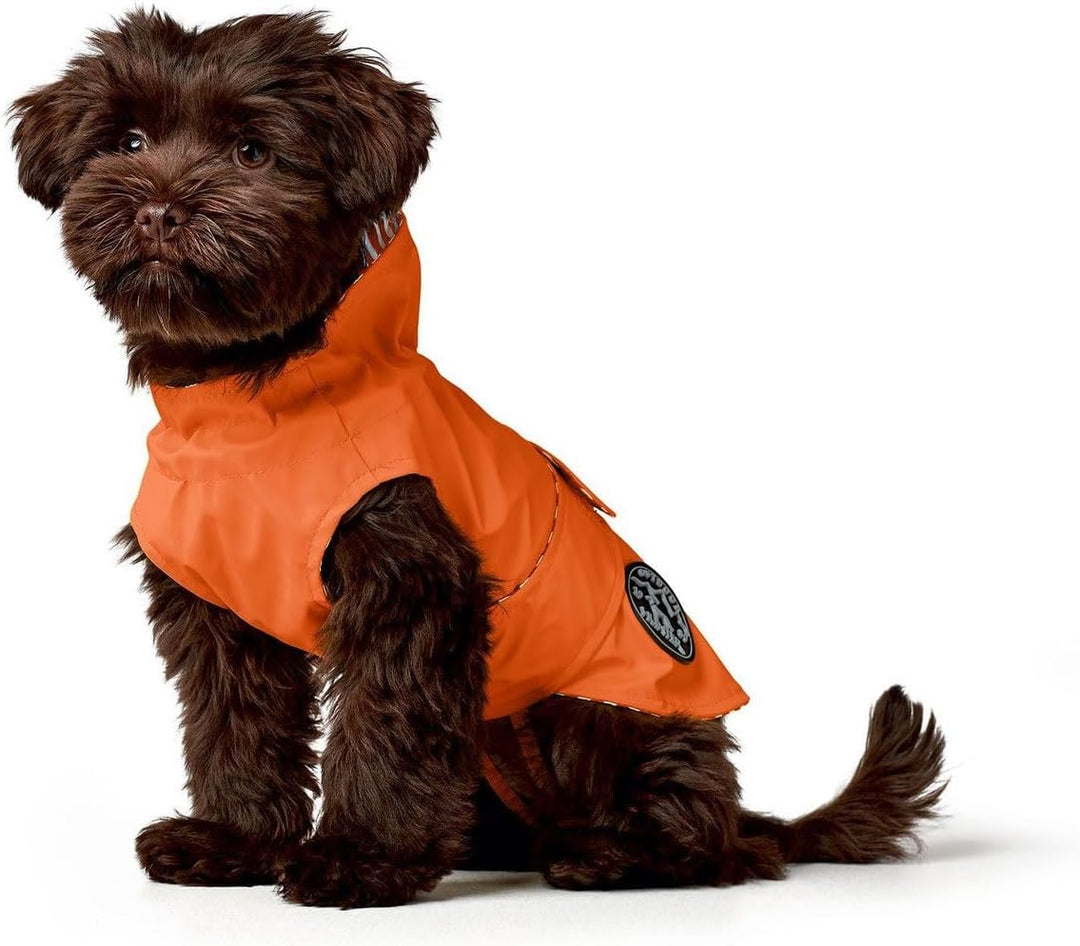 HUNTER Hunde-Regenmantel Milford, Grösse:70 cm, Farbe:orange 70 cm orange, 70 cm orange