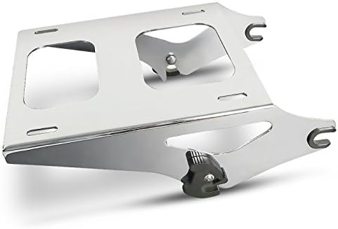 Topcase Träger Doppelsitzbank für Harley Davidson CVO Street Glide 14-23 Chrom