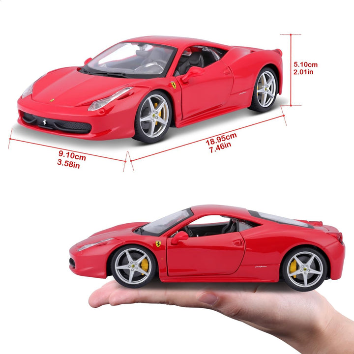 Bburago 18-26003 - Ferrari 458 Italia (farblich sortiert)