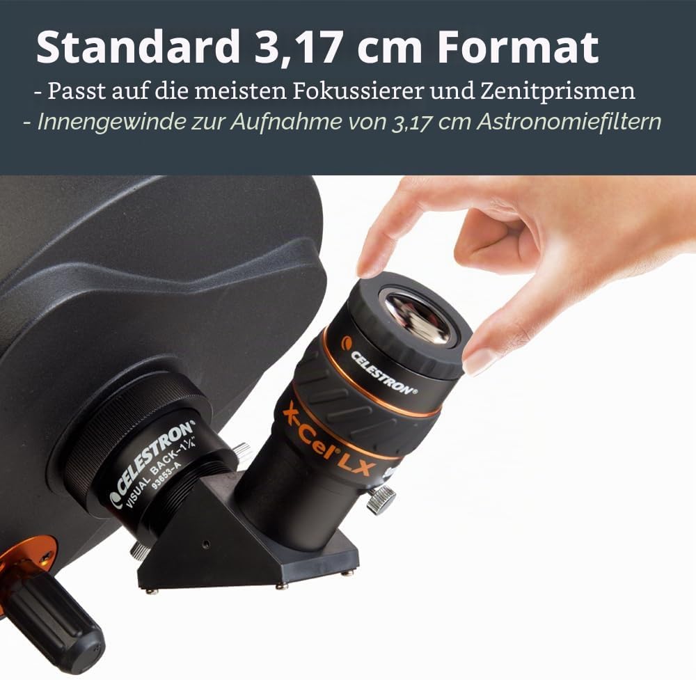 Celestron X-Cel LX 9 mm/1,25'' Okular, 9 mm
