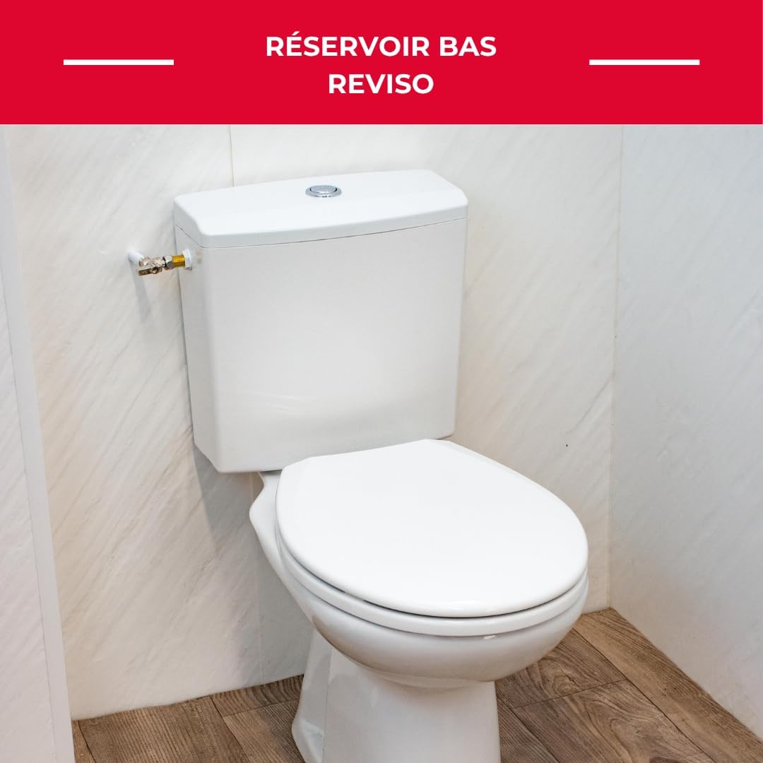 Wirquin Reviso 50717359 Spülkasten, wassersparend, niedrig hängend