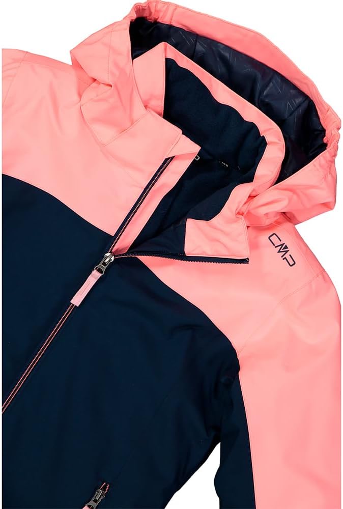 CMP Mädchen Skijacke 39w2085 Jacke 104 BLUE INK-LOTUS, 104 BLUE INK-LOTUS