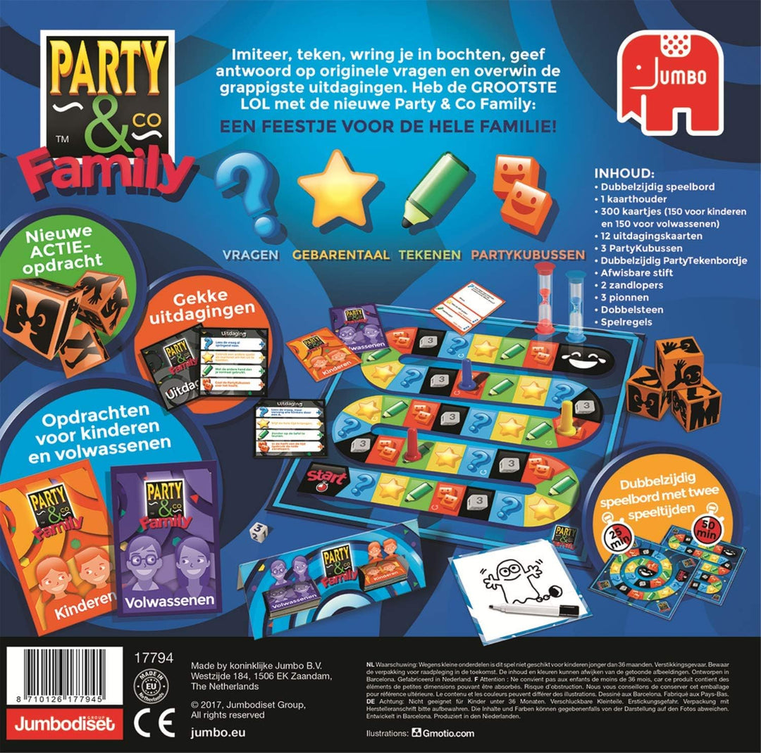 Jumbo 17794" Party Und Co Familie Spiel
