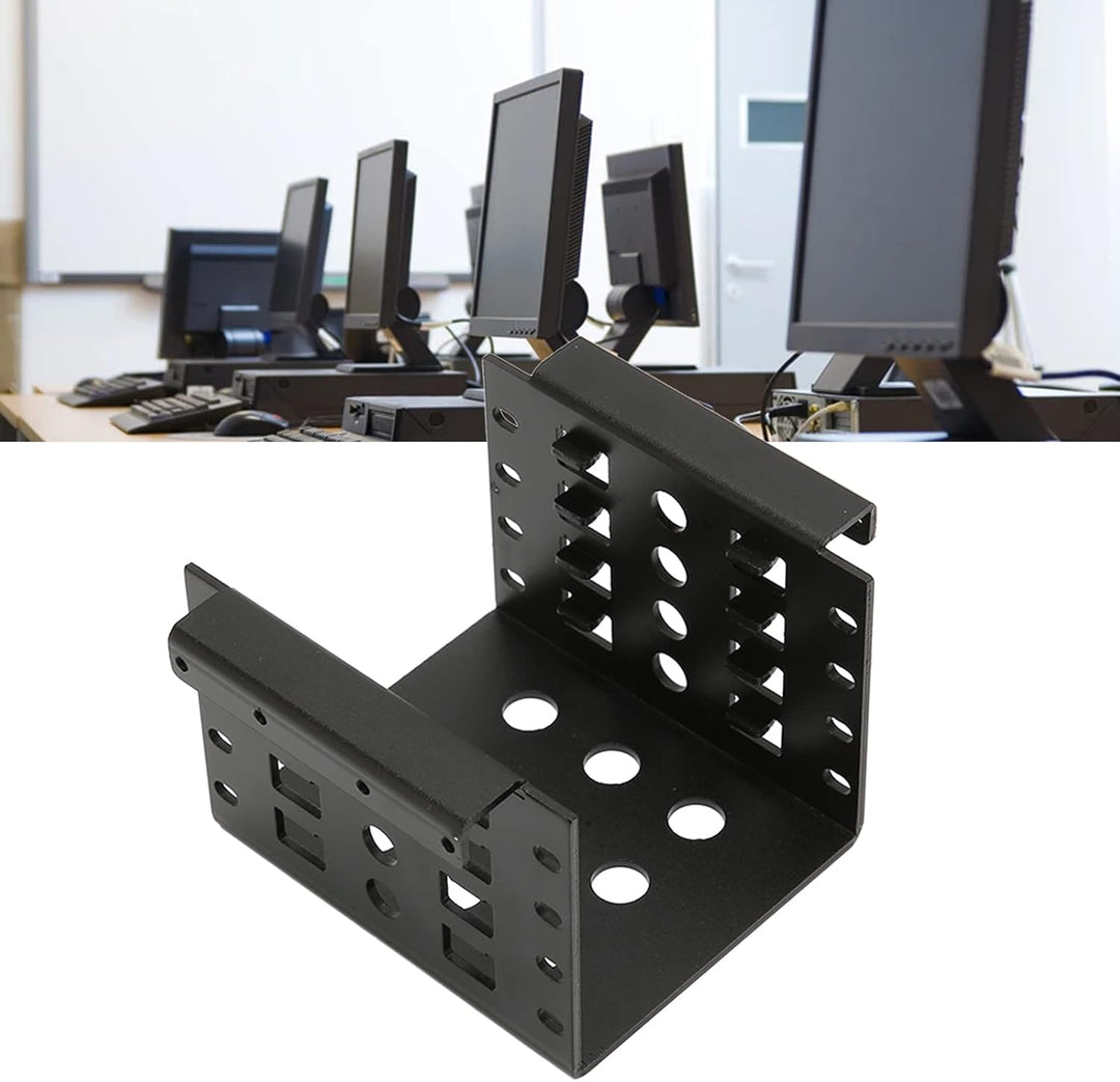 2,5 in HDD Halterung Kit, 2,5 in Festplatten-Cage für IDE HDD SSD mit Aluminium Legierung Hohl Desig