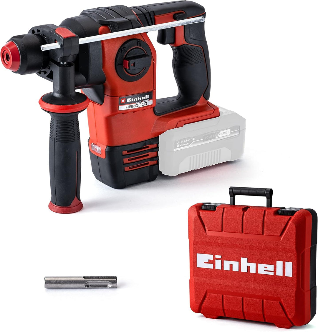 Einhell Professional Akku-Bohrhammer HEROCCO 18/20 Power X-Change (18 V, Brushless, 2,2 J, SDS-plus,