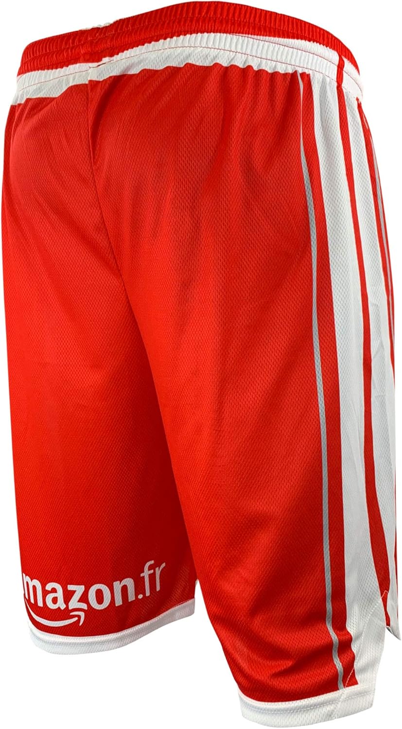 Unisex Basketball-Shorts Offizielle Outdoor-Shorts 2019-2020 L Rot, L Rot
