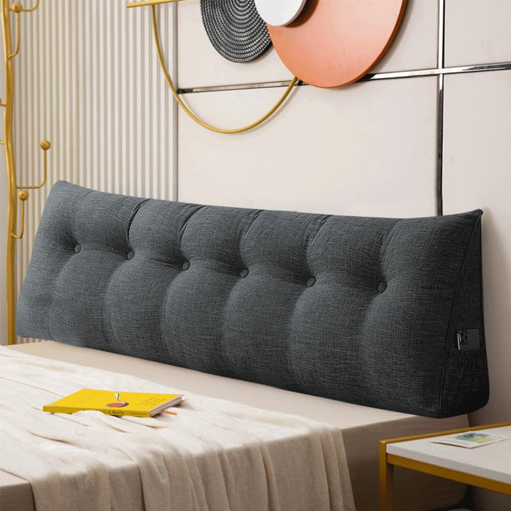 OHMG Rückenkissen, Lesekissen für Bett und Sofa, 180cm-Komfortables Wandkissen Bett, Bietet Optimale
