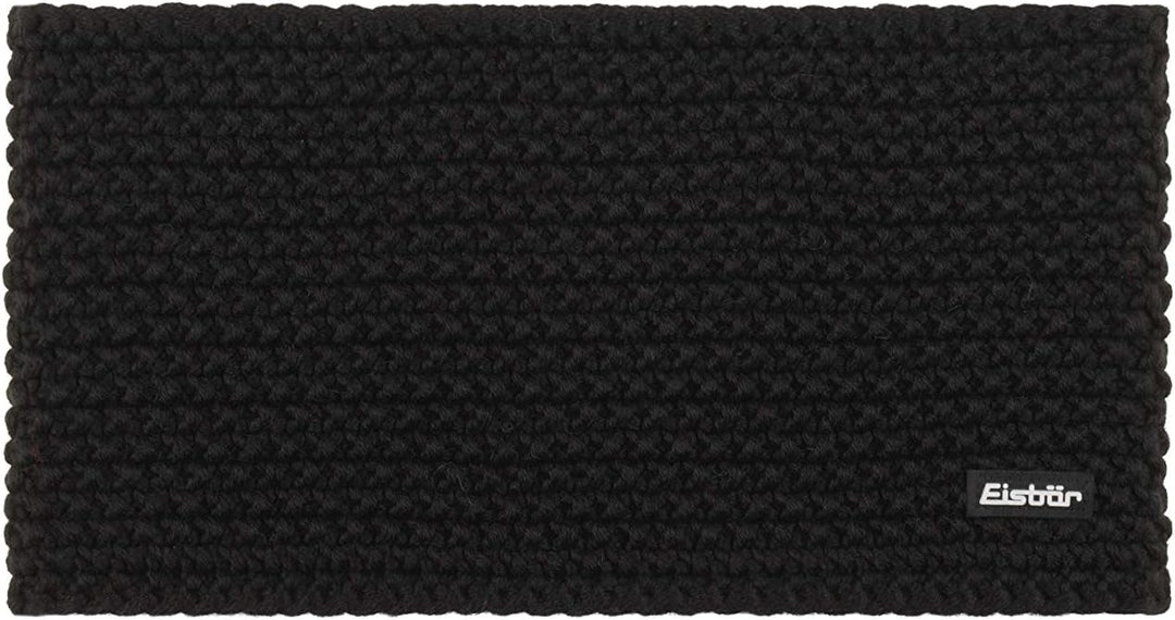 Eisbär Jamie Stirnband 1 stück (1er Pack) Schwarz, 1 stück (1er Pack) Schwarz