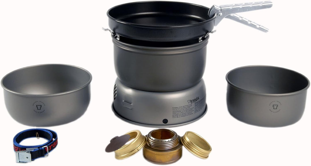 Trangia 25-3 HA Ultralight Hardanodized - Alu Sturmkocher mit Kochgeschirr 22cm, 22cm