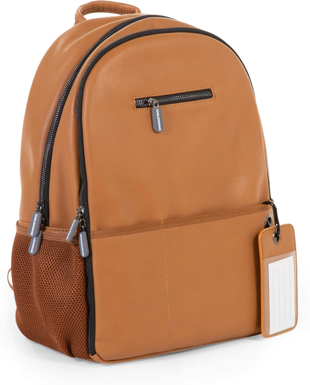 Childhome Wickeltasche Wickelrucksack mit Wickelunterlage, Flaschenhalterung, auch isoliert, und vie